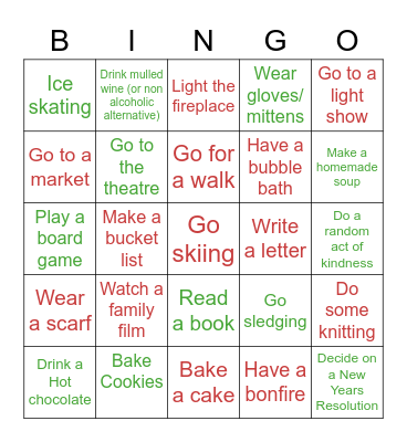 SOCITM Winter Bingo Card