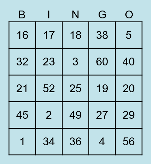 Bingo - Confraternização de BD Bingo Card