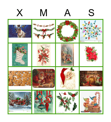 Christmas Bingo! Bingo Card