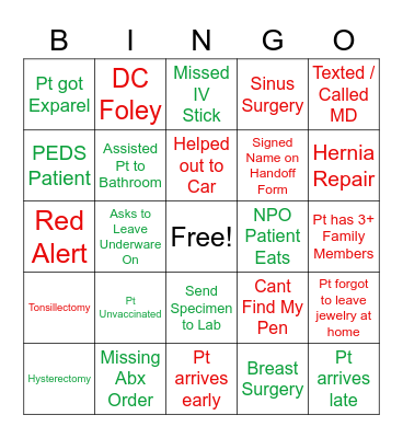 KASC CHRISTMAS Bingo Card