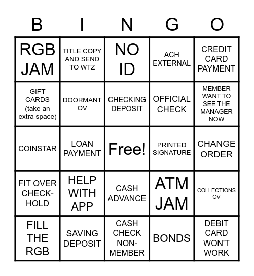 Alltru Bingo 2021 Bingo Card