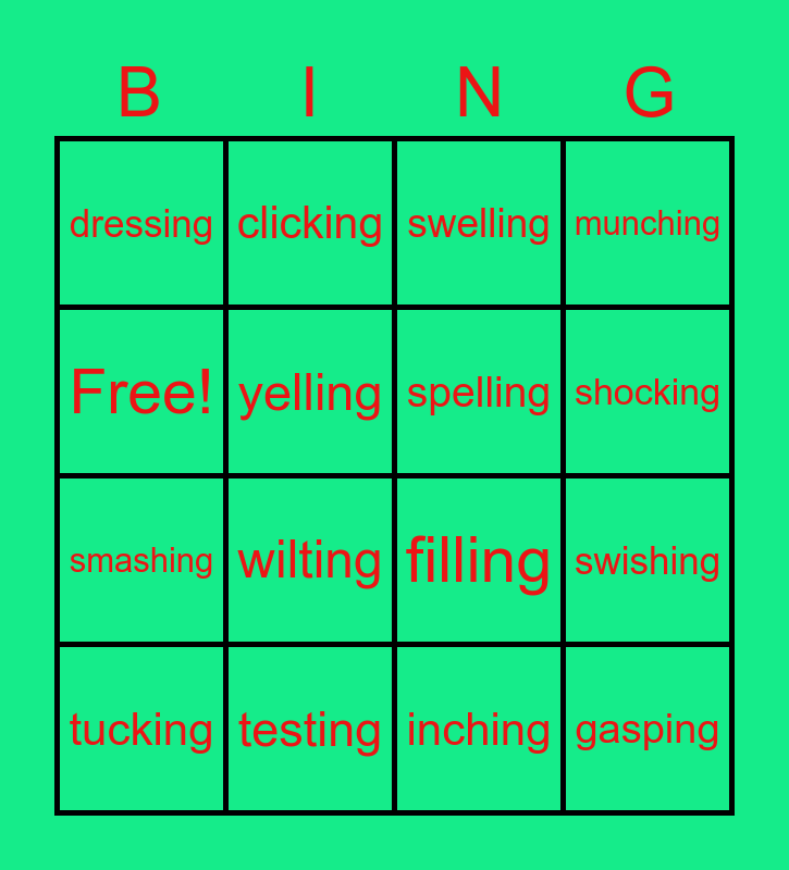 suffix-ending-ing-bingo-card