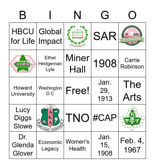 MINGLE JINGLE Bingo Card