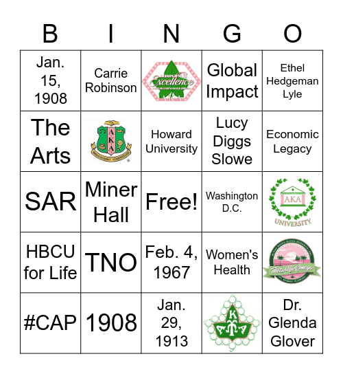 MINGLE JINGLE Bingo Card