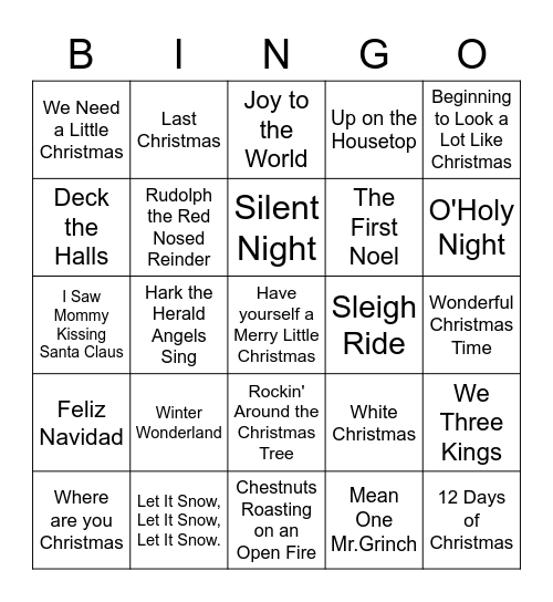 name-that-christmas-song-bingo-card