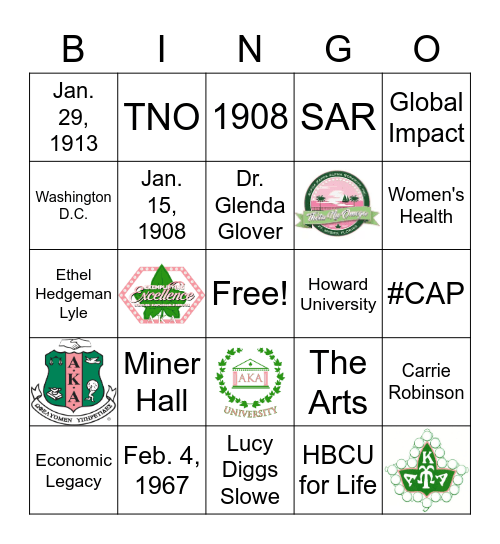 MINGLE JINGLE Bingo Card