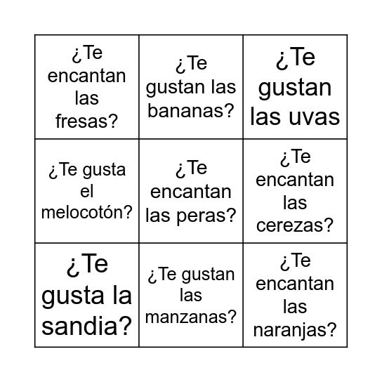 busca a alguien... Bingo Card