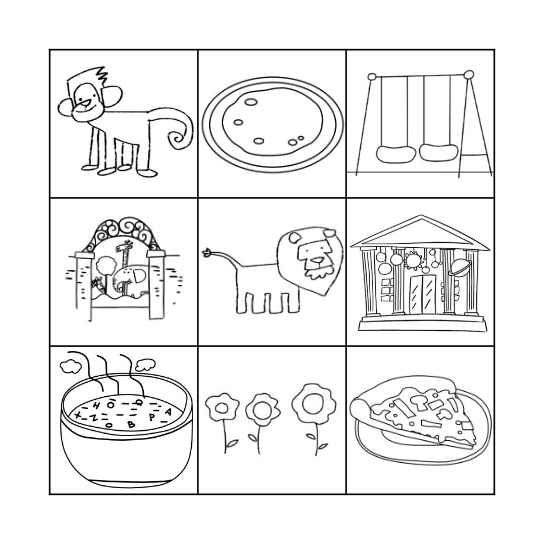 BINGO SALA VERDE Bingo Card