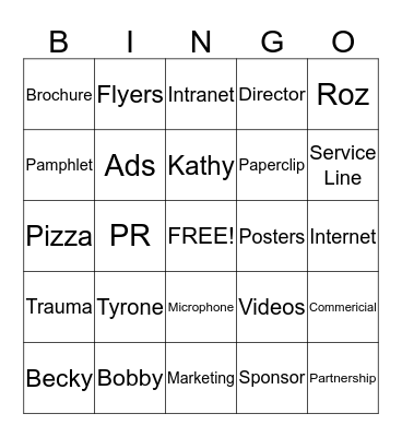 HAPPY BIRTHDAY TY Bingo Card