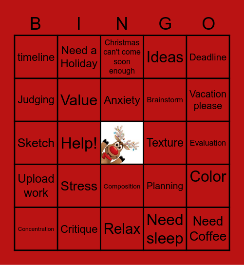 AP Christmas Bingo Card