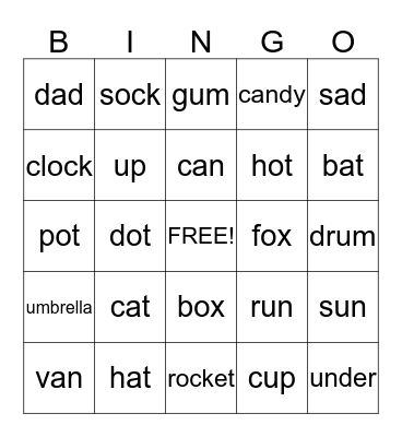 Draw Your Own Bingo Card