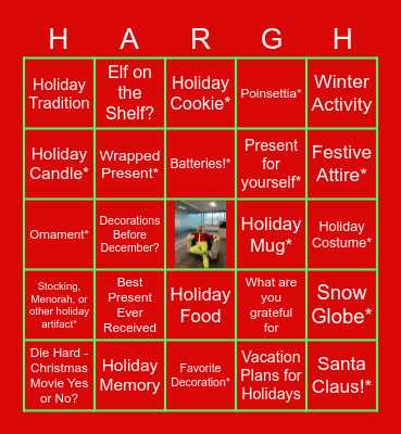 HR Bingo Extravaganza! Bingo Card