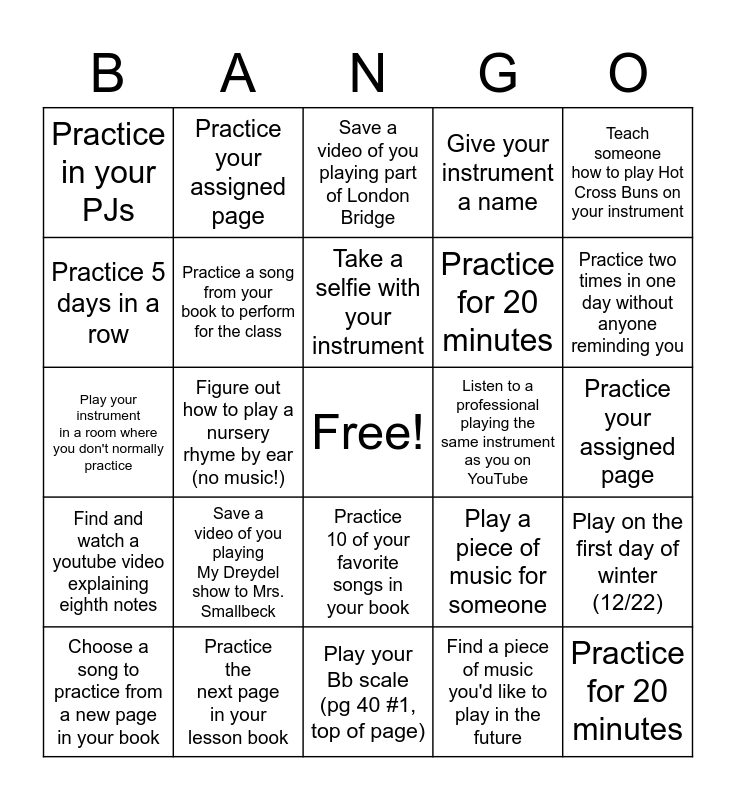 beginning-band-bingo-card