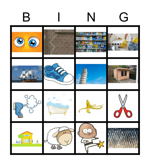 SCH Bingo Card