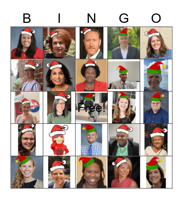 CUB Holiday Party Bingo Card