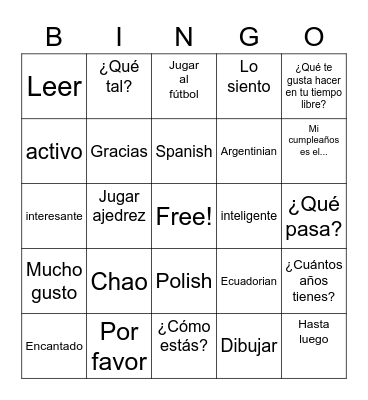 Jakub Rembisz Bingo Card