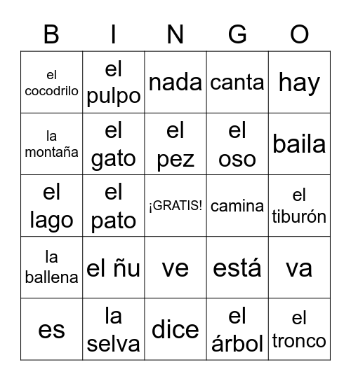 3RD GRADE Bingo Card