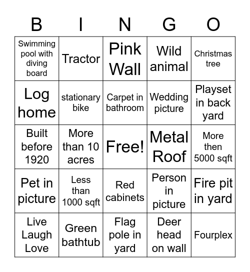 Quoting Bingo Card