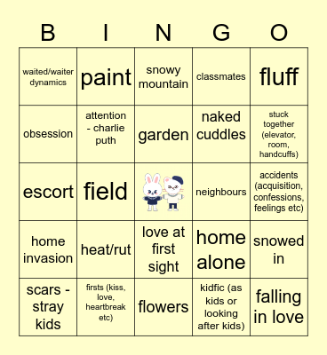 HYUNHO Bingo Card