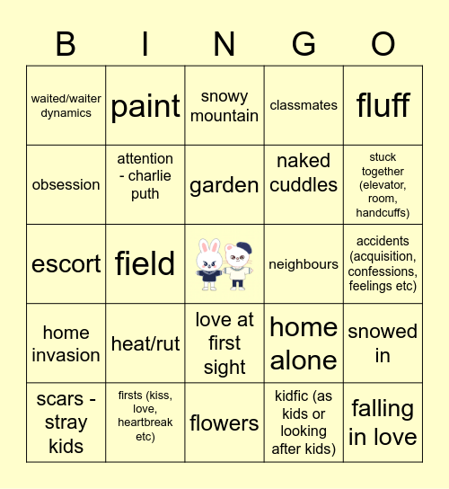 HYUNHO Bingo Card