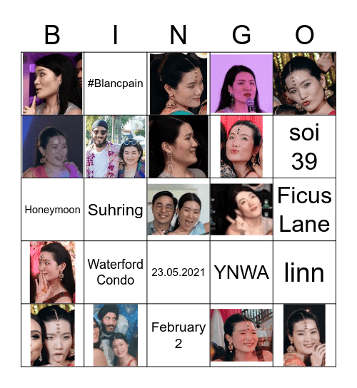 Kris & Linn's Bingo Card