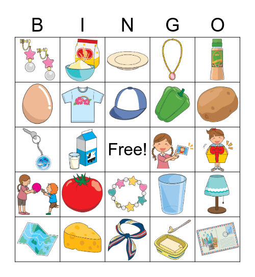 December Bingo Card