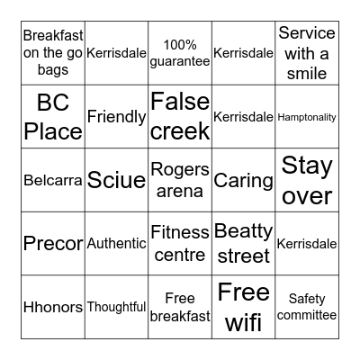 Hamptonality Starts with Me!! Bingo Card