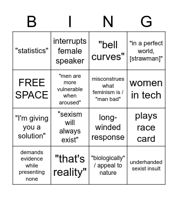 DoubleFlat Bingo Card