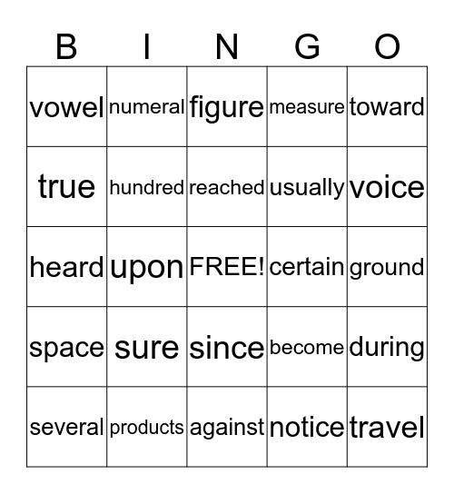 ARCHER'S FOURTH BINGO Card