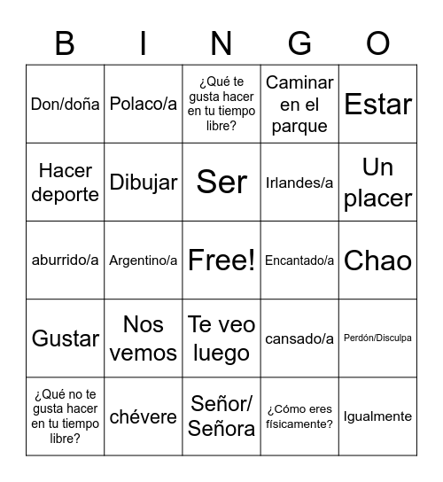 Kaitlyn Cheng Bingo Card