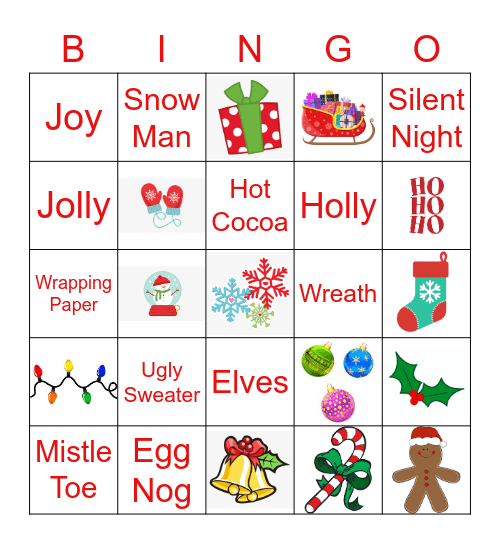 Mercury Product Holiday Bingo Card