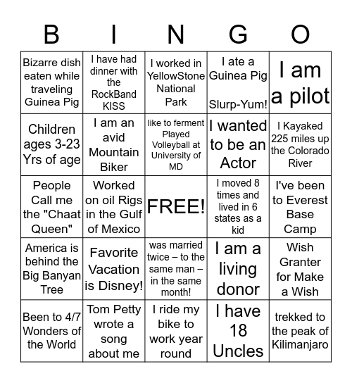High Potential Leadership Development - BLL Bingo Card