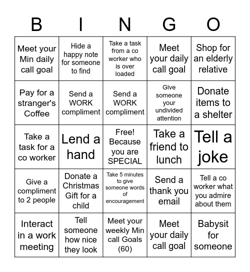 QA Week 4 Bingo Card