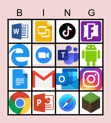 Software Bingo Card