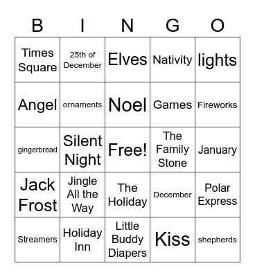 HRC Virtual Bingo Card