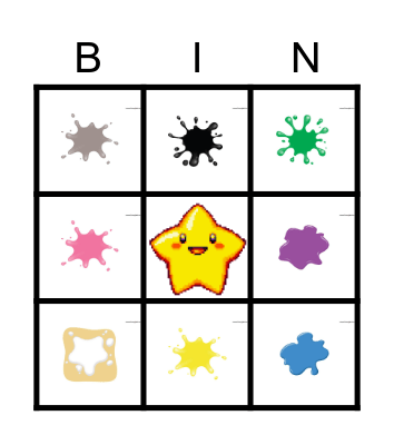 12 Colors (EU1 U2) Bingo Card