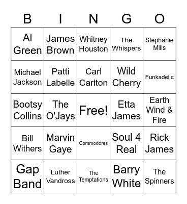 Old School Bingo Card