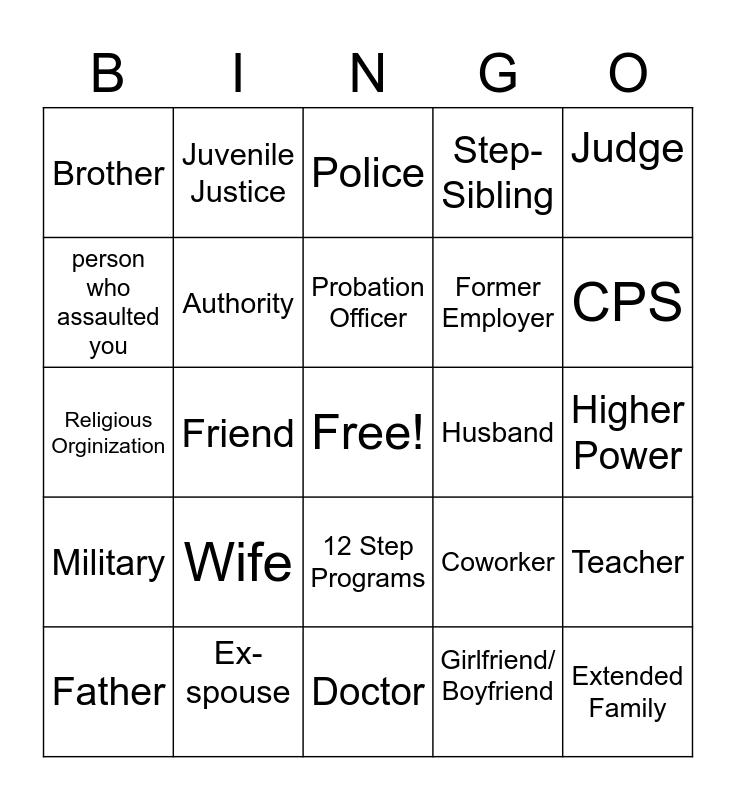 resent-bingo-card