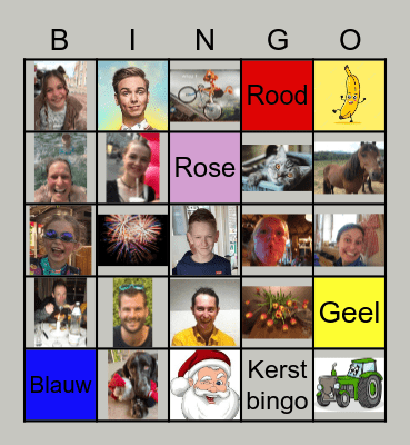 Kerstbingo 2021 Bingo Card