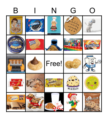 Cookies Bingo Card