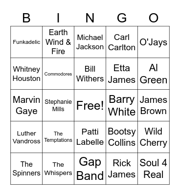 Old School Bingo Card
