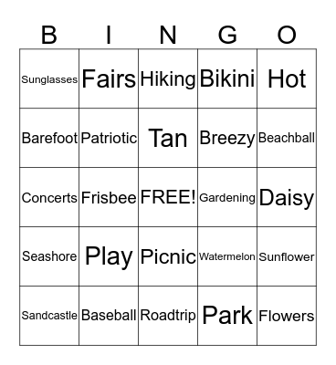 MBSU Bingo  Bingo Card