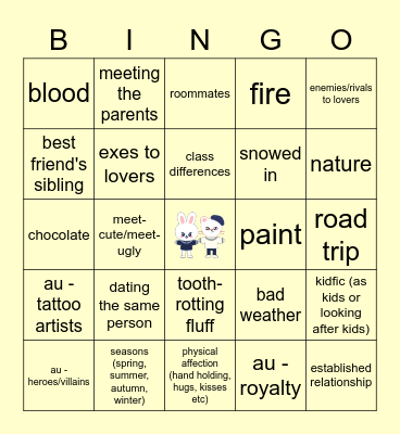 HYUNHO Bingo Card