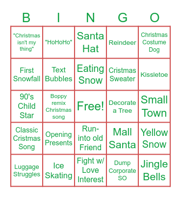Xtra Cheeze Bingo Card
