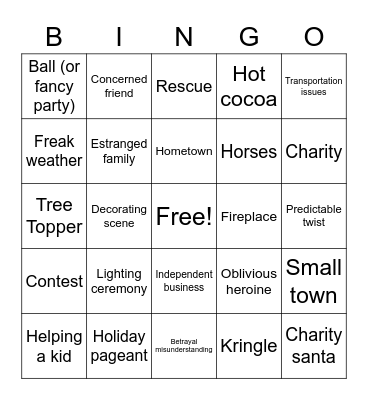 Dannielle Bingo Card