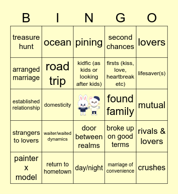 HYUNHO Bingo Card