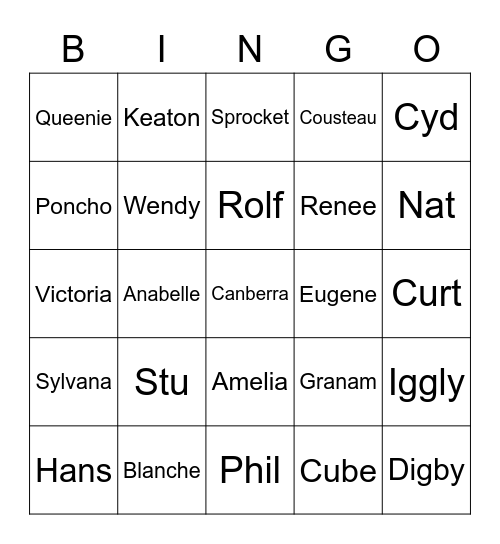 Kendo AC Round 2 Bingo Card