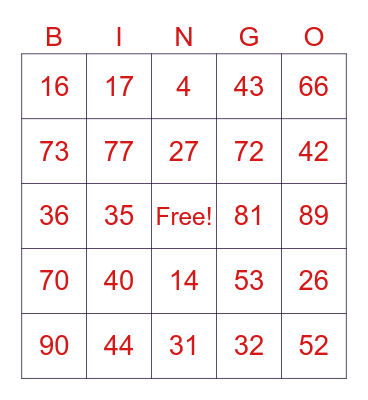 Happy New Year Bingo ✨ Bingo Card