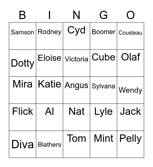Torchic Animal Crossing (ROUND 2) Bingo Card