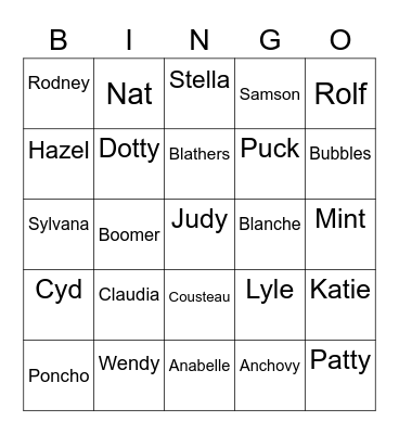Nicklu Animal Crossing (ROUND 1) Bingo Card